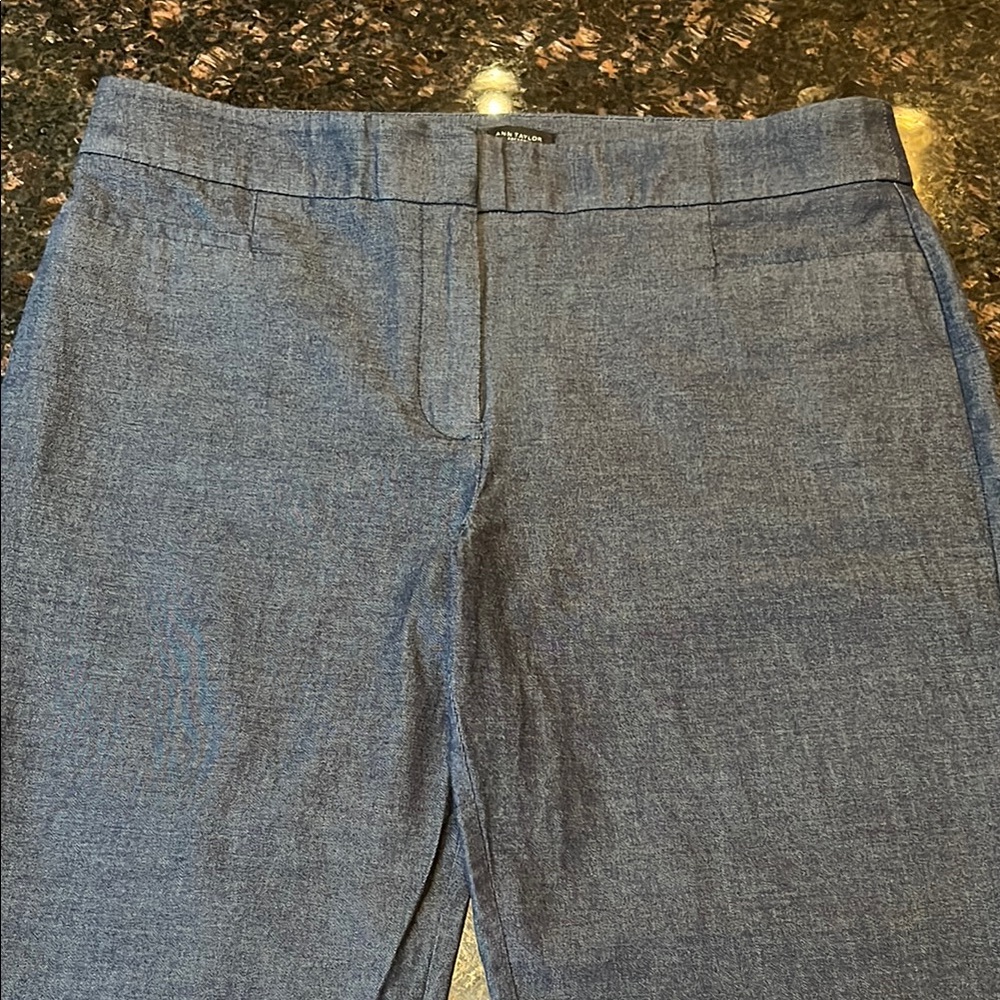 Ann Taylor Factory Chambray Pants